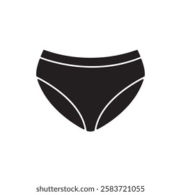 Women underwear icon. vector simple trendy style illustration for web and app..eps