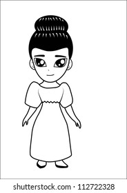 Women vector cartoon