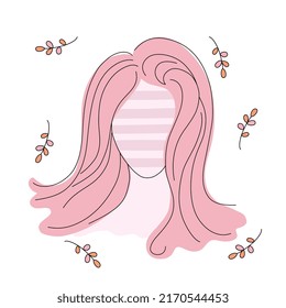 Women vector collection designed in vintage doodle style on white background for cards, digital prints, bag designs,clothes patterns  and more.