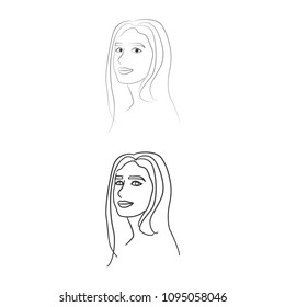 Women vector  icon.