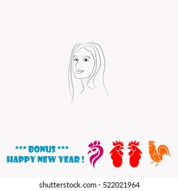 Women vector icon