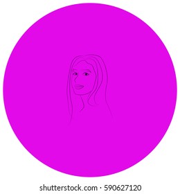 Women vector  icon