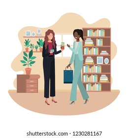 women with wallet and credit card in the room