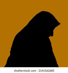 Women wearing headscarveshijab in the month of Ramadan