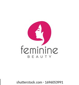 Women Wellness Logo Design Template . women beauty logo Cosmetic Template vector icon design . Beautiful woman Logo Design Illustration . Woman logo for Spa, Fashion & Beauty