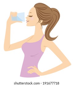 Women Who Drink Water