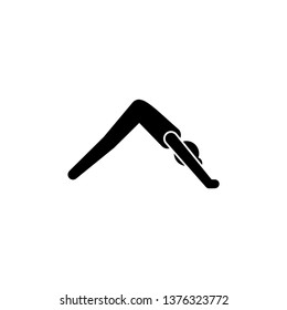 Women, yoga, position icon. Element of yoga position icon. Premium quality graphic design icon. Signs and symbols collection icon for websites
