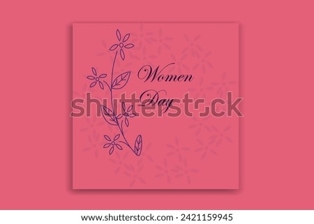 womenday social media women day banner disgn