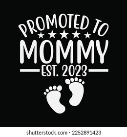 Womens 1st Time Mom EST 2023 New First Mommy 2023 Mothers Day