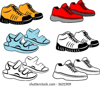 Mujeres, zapatos para hombres.