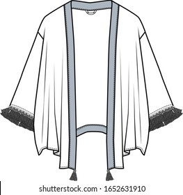 women's apparel template, flat sketch