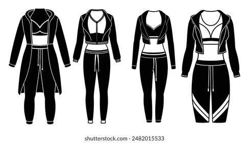 Women's Athleisure dress Silhouette Collection