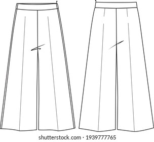4,646 Wide trousers Images, Stock Photos & Vectors | Shutterstock