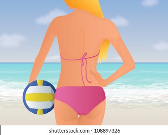 Womens Beach Volleyball