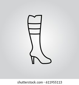 women's boots icon