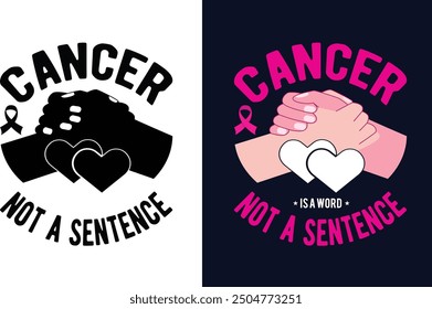 Women's Breast Cancer Typography T-Shirt Design