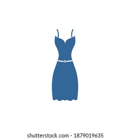 Women's clothes icon design vector template, Party supplies design concept, Icon symbol, Illustration