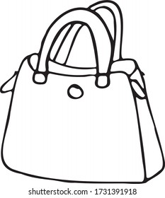 Women's clothing collection. Fashion hand drawn vector illustration