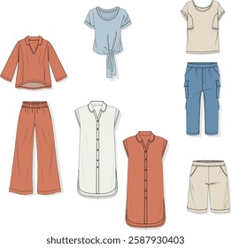 women's clothing design. fashion clothes and more