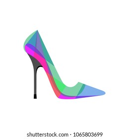 women's colored shoe