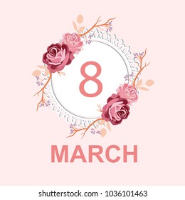 Womens day. 8 march.