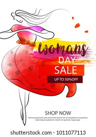Womens Day Abstract Background