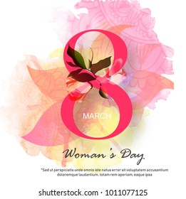 Womens Day Abstract Background