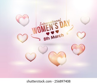 Women's Day Abstract Background