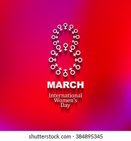 Women's day background