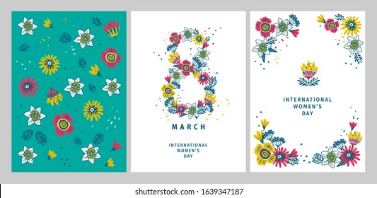 Womens Day background card