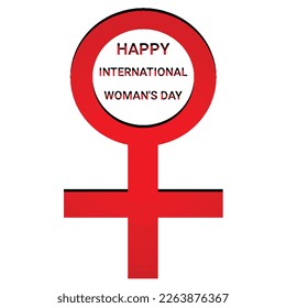 Women's Day background design, Vector Illustration.