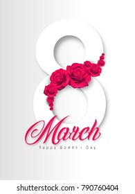 Women's Day with beautiful backgrounds