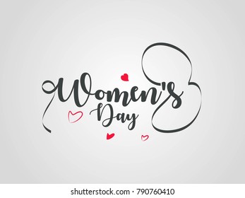 Women's Day with beautiful backgrounds