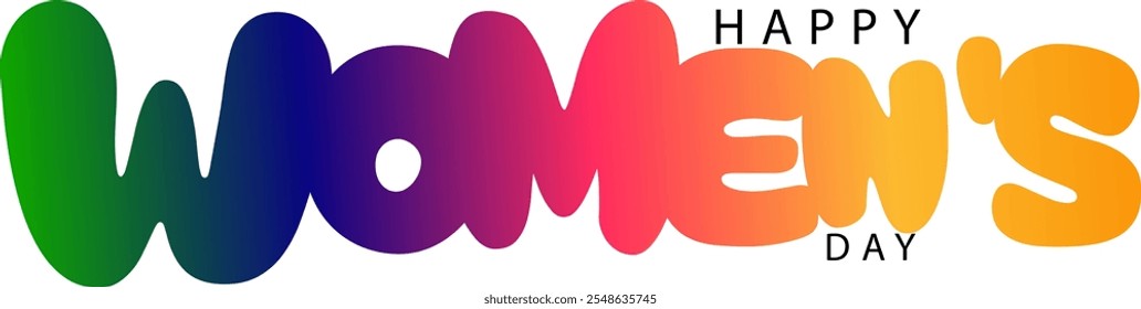 Women's Day card, background, 8 March. Vector, Happy Women's Day