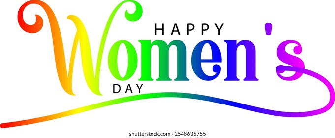 Women's Day card, background, 8 March. Vector, Happy Women's Day
