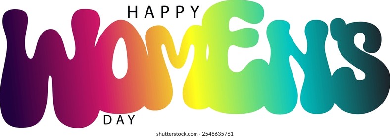 Women's Day card, background, 8 March. Vector, Happy Women's Day