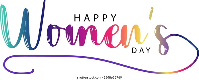 Women's Day card, background, 8 March. Vector, Happy Women's Day