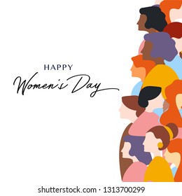 Women's Day- Card template and banner