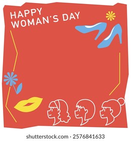 Women's Day Celebration with Modern Design.