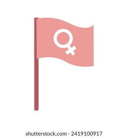 Womens day celebration valentine icon clipart vector pink