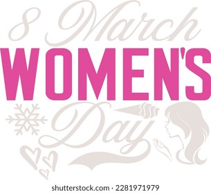 women's day cut file Bundle, Women's day SVG, Women's cut file quotes, Women day Cut Files for Circuit and Silhouette