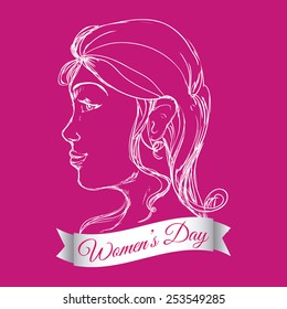 womens day design, vector illustration eps10 graphic 