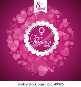 womens day design, vector illustration eps10 graphic 