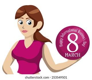 women's day design, vector illustration eps10 graphic 
