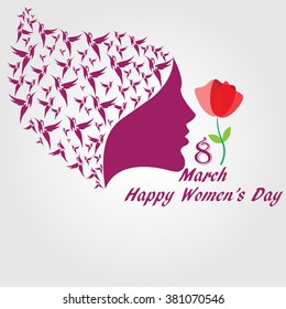 women's day design, vector illustration 