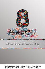 women's day design, vector illustration
