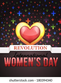 Women's Day Flyer Poster - Activity, Events, Celebration, Announcement Vector Background