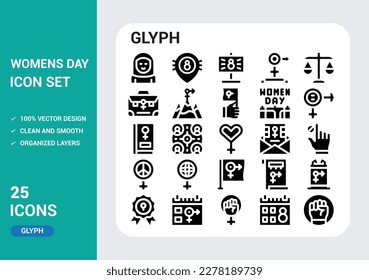 womens day icon set includes thin line pennant, thumbs up, present, letter, badge, freedom, stamp icons for report, presentation, diagram, web design