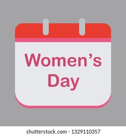 Women's Day icon vector