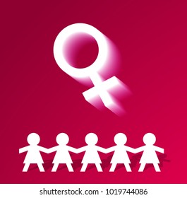 Women's day illustration